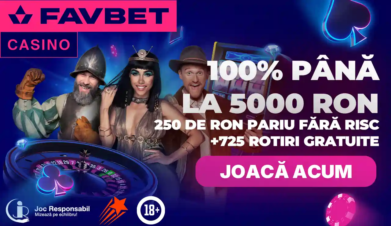 BONUS 100% PÂNĂ LA 5000 LEI
